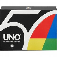 Mattel - Uno 50th Anniversary Premium Edition цена и информация | Настольные игры, головоломки | 220.lv