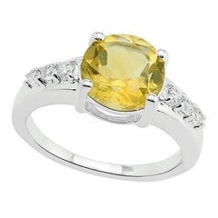 Серебряное (925) кольцо с драгоценными камнями, код AH55053 цена и информация | Кольца | 220.lv