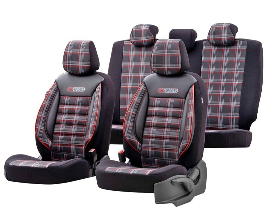 Auto sēdekļu pārvalku komplekts, OTOM GTI SPORT 801 cena un informācija | Auto sēdekļu pārvalki | 220.lv