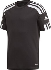 Футболка детская Adidas Squadra 21 GN5739, черная, 140 cm цена и информация | Футбольная форма и другие товары | 220.lv