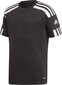 T-krekls bērniem Adidas Squadra 21 GN5739, melns, 140 cm цена и информация | Futbola formas un citas preces | 220.lv