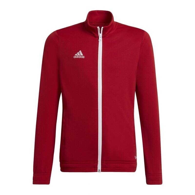 Bērnu džemperis Adidas Entrada 22 Tk Jkt H57563, sarkans cena un informācija | Futbola formas un citas preces | 220.lv