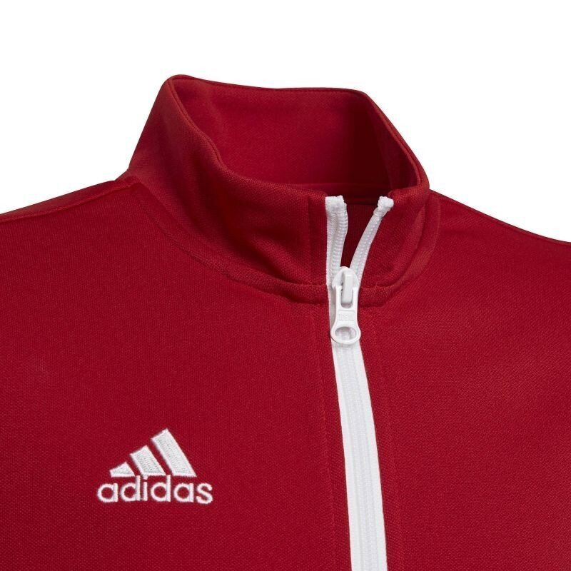 Bērnu džemperis Adidas Entrada 22 Tk Jkt H57563, sarkans cena un informācija | Futbola formas un citas preces | 220.lv