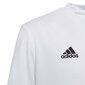 Bērnu T-krekls Adidas Entrada 22 Jsy HC5054, balts cena un informācija | Futbola formas un citas preces | 220.lv