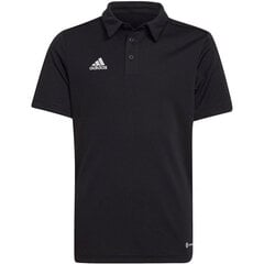 Polo bērnu T-krekls Adidas Entrada 22 H57481, melns cena un informācija | Futbola formas un citas preces | 220.lv