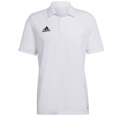 Vīriešu T-krekls Adidas Entrada 22 Polo HC5067, balts цена и информация | Мужские футболки | 220.lv