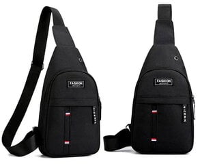 Маленький спортивный рюкзак мужской L131, черный цена и информация | Мужские сумки | 220.lv