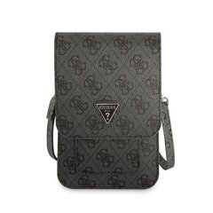 Guess PU 4G Triangle Logo Phone Bag Black цена и информация | Чехлы для телефонов | 220.lv