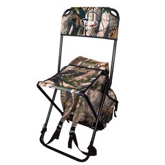 Складной стул с рюкзаком YORK KY281L Camo цена и информация | Туристическая мебель | 220.lv