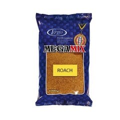 Bait LORPIO Mega Mix 1kg Raudé Chocolate cena un informācija | Ēsmas | 220.lv