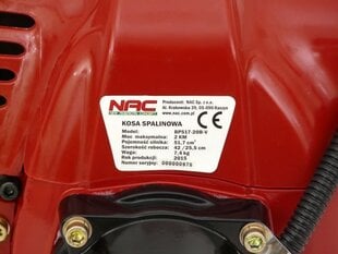 Бензиновый триммер NAC BP517-20-V цена и информация | Триммеры | 220.lv