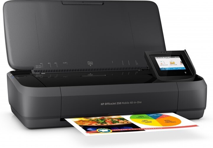 HP OfficeJet 250 Mobile A4, Wifi, Color, All in One cena un informācija | Printeri un daudzfunkcionālās ierīces | 220.lv