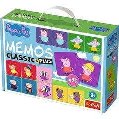 Карточки памяти (memo) Свинка Пеппа (Peppa Pig) Trefl цена и информация | Настольная игра | 220.lv