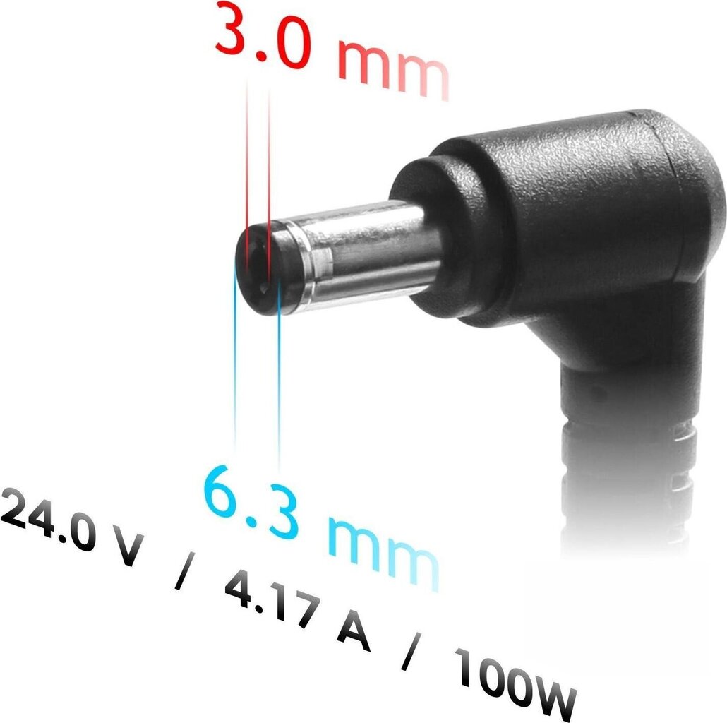 Akyga 100-250V, 24V, 4.17A, 100W cena un informācija | Lādētāji portatīvajiem datoriem | 220.lv