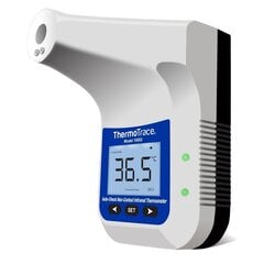 Автоматический бесконтактный инфракрасный лобный термометр DeltaTrak 15053 ThermoTrace цена и информация | Термометры | 220.lv