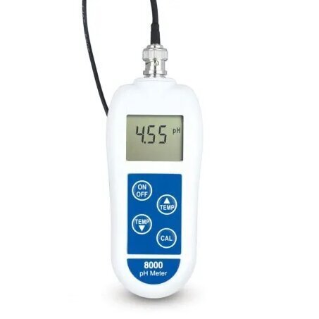 pH mērītājs ETI 8000 ar maināmu elektrodu cena un informācija | Mitruma, temperatūras, pH, ORP mērītāji | 220.lv