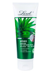 Смягчающий крем для огрубевшей кожи ног Aloe «Larel», 125 ml цена и информация | Кремы, лосьоны для тела | 220.lv