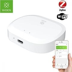 Интеллектуальная точка доступа Woox ZigBee-WiFi R7070, белая, с приложением цена и информация | Smart устройства и аксессуары | 220.lv