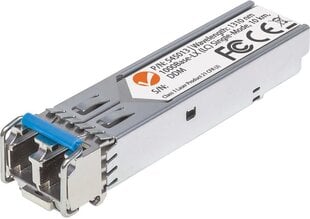 Оптический модуль Intellinet MiniGBIC SFP 1000Base-LX LC однорежимный 10 км 1310 нм цена и информация | Кабели и провода | 220.lv