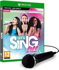 Xbox One Let's Sing 2022 incl. Single Microphone cena un informācija | Datorspēles | 220.lv