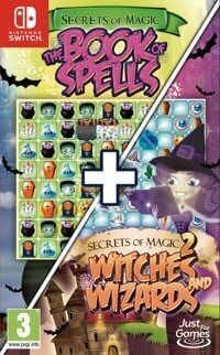 Secrets of Magic: The Book of Spells + Secrets of Magic 2: Witches and Wizards (Code in a Box) Switch spēle цена и информация | Datorspēles | 220.lv