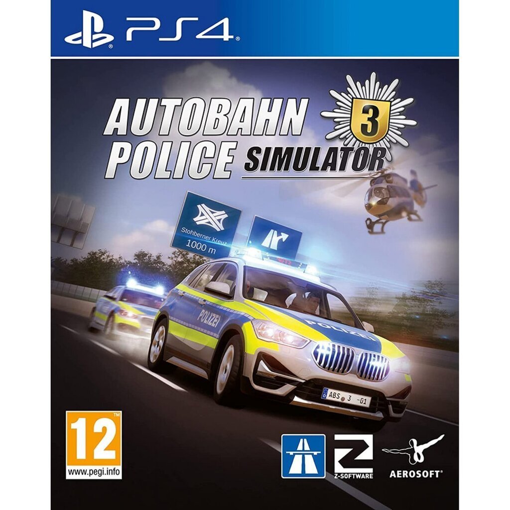 PS4 Autobahn Police Simulator 3 cena un informācija | Datorspēles | 220.lv