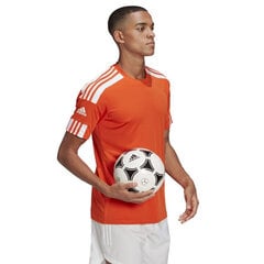 T-krekls vīriešiem Adidas Squadra 21 JSY M GN8092, oranžs cena un informācija | Futbola formas un citas preces | 220.lv