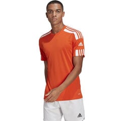 T-krekls vīriešiem Adidas Squadra 21 JSY M GN8092, oranžs cena un informācija | Futbola formas un citas preces | 220.lv