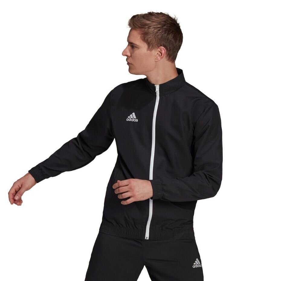 Vīriešu džemperis Adidas Entrada 22 H57534, melns cena un informācija | Futbola formas un citas preces | 220.lv