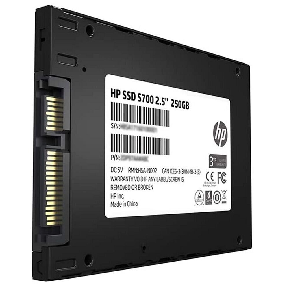 HP S700 250 GB SSD цена и информация | Ārējie cietie diski | 220.lv