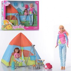 Lelle Defa Lucy ar kempinga piederumiem "Summer Camp", 3+ cena un informācija | Rotaļlietas meitenēm | 220.lv