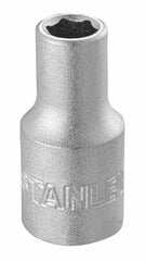  Головка шестигранная Stanley 1/4" 6 мм (1-17-296) цена и информация | Механические инструменты | 220.lv
