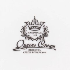 Queens Crown porcelāna trīsstūrveida servēšanas bļoda, "Medības" (teteris) sarkanā krāsā Izmērs 16,5 cm. cena un informācija | Trauki, šķīvji, pusdienu servīzes | 220.lv