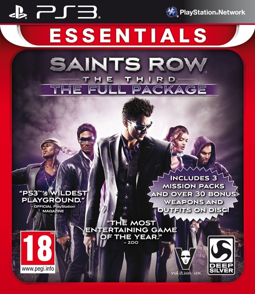 PS3 Saints Row The Third: The Full Package cena un informācija | Datorspēles | 220.lv