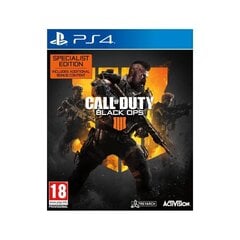 PS4 Call of Duty: Black Ops 4 Specialist Edition (Import) cena un informācija | Datorspēles | 220.lv