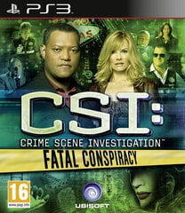 PS3 CSI: Crime Scene Investigation - Fatal Conspiracy цена и информация | Компьютерные игры | 220.lv