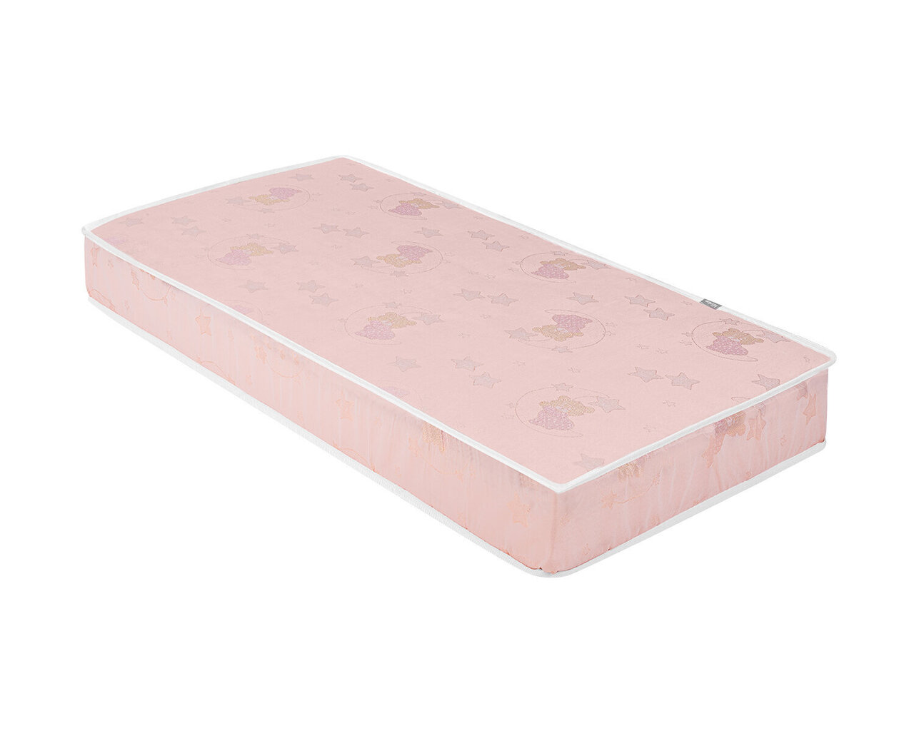 Matracis bērniem Kikkaboo CocoCraft 60x120x15 cm, Bear Pink cena un informācija | Matrači | 220.lv