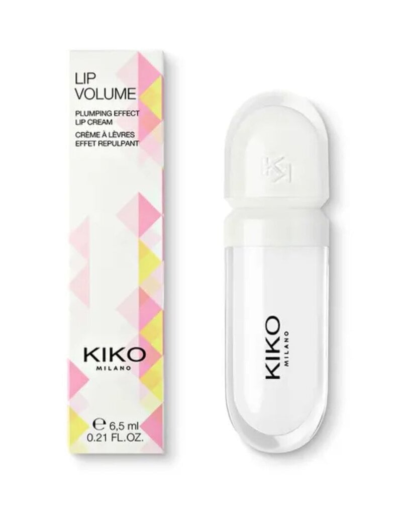 Lūpu spīdums Kiko Milano Lip Volume bezkrāsains, 6,5 ml цена и информация | Lūpu krāsas, balzāmi, spīdumi, vazelīns | 220.lv