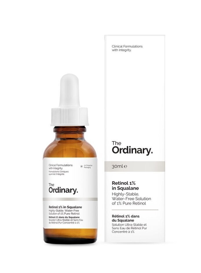 Retinols 1% sejas serums The Ordinary, 30 ml цена и информация | Serumi sejai, eļļas | 220.lv