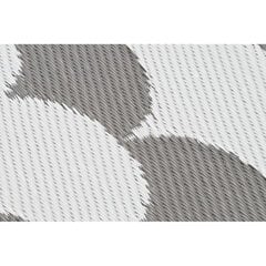 Paklājs DKD Home Decor Pelēks Viļņi Balts (2 gb.) (120 x 180 cm) cena un informācija | Paklāji | 220.lv