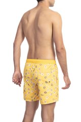 KARL LAGERFELD Pludmales šorti MEDIUM BOARDSHORT YELLOW M cena un informācija | Peldšorti, peldbikses | 220.lv