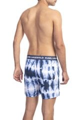 KARL LAGERFELD Pludmales šorti MEDIUM BOARDSHORT ONLY ONE COLOUR M cena un informācija | Peldšorti, peldbikses | 220.lv