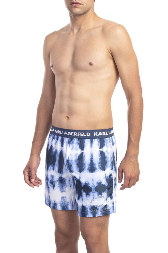 KARL LAGERFELD Pludmales šorti MEDIUM BOARDSHORT ONLY ONE COLOUR M цена и информация | Peldšorti, peldbikses | 220.lv