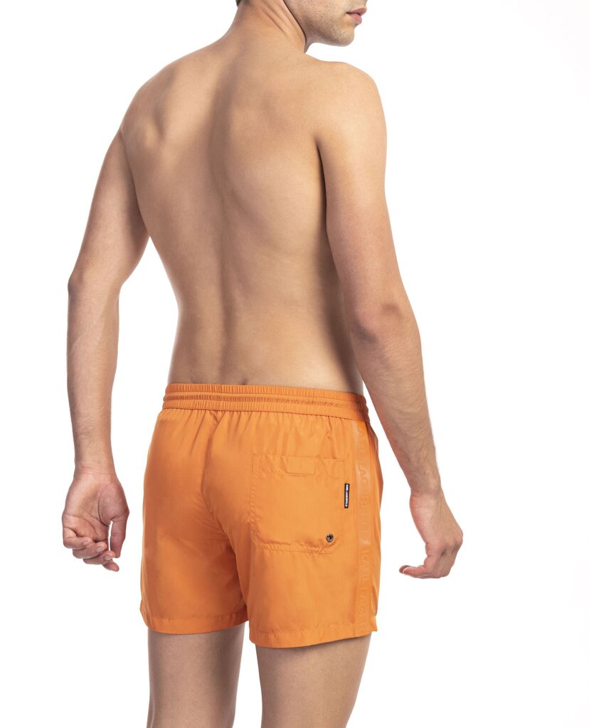 KARL LAGERFELD Pludmales šorti SHORT BOARDSHORT ORANGE M cena un informācija | Peldšorti, peldbikses | 220.lv