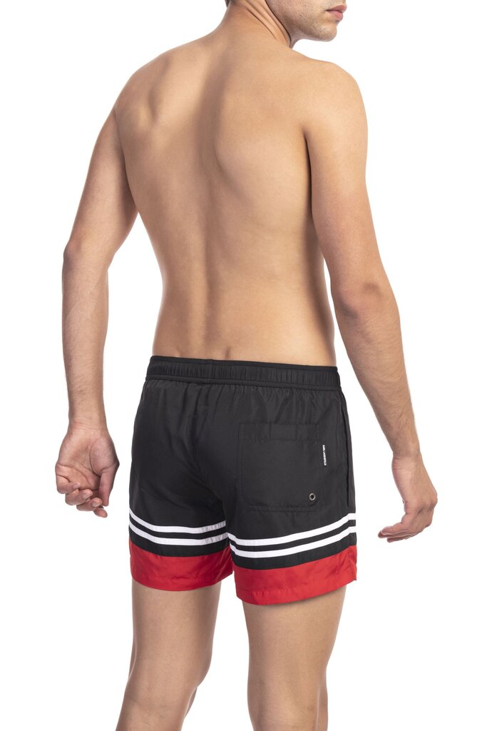 KARL LAGERFELD Pludmales šorti SHORT BOARDSHORT BLACK XXL cena un informācija | Peldšorti, peldbikses | 220.lv