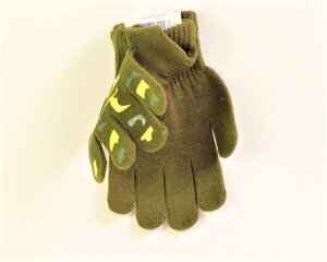 Молодежные перчатки с аппликацией, Зеленый цена и информация | Шапки, перчатки, шарфы для мальчиков | 220.lv