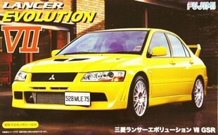 Mitsubishi Lancer Evolution VII GSR 3920 FUJIMI 1:24 cena un informācija | Kolekcionējamie modeļi | 220.lv