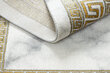 Paklājs EMERALD ekskluzīvs 1011 glamour, medūza grieķu rāmis krēms / zelts cena un informācija | Paklāji | 220.lv