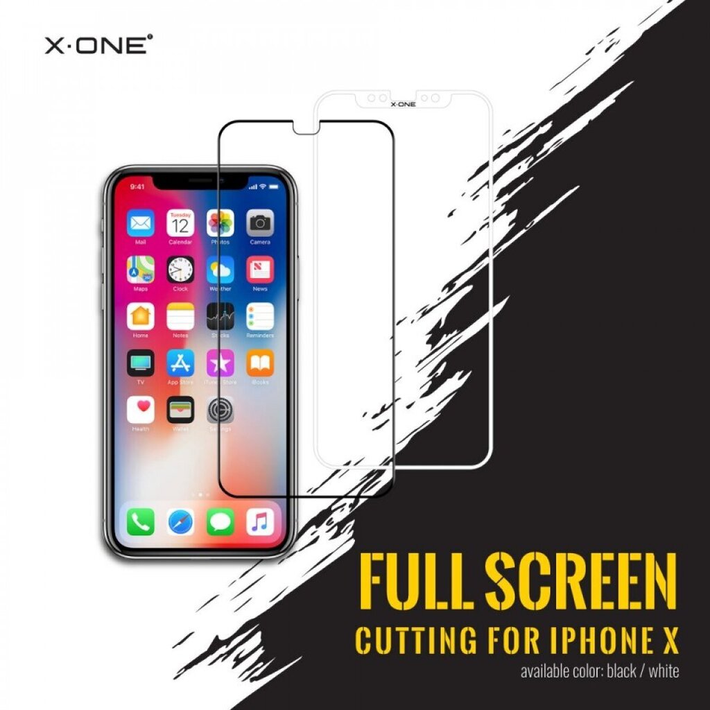 X-ONE Extreme Shock aizsargplēve pret spēcīgākajiem triecieniem (3.paaudze) iPhone 7+/8+ цена и информация | Ekrāna aizsargstikli | 220.lv