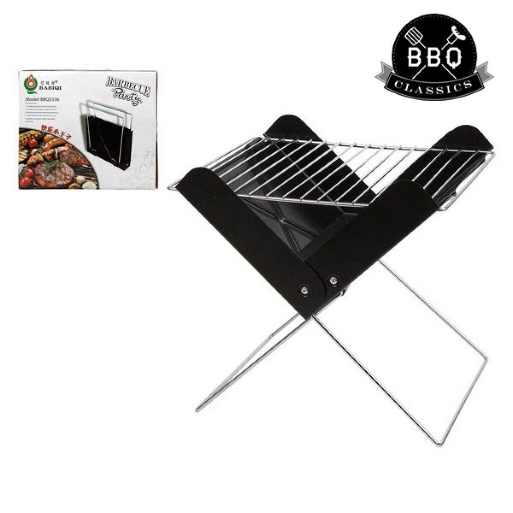 PĀRNĒSĀJAMS BĀRBEKJŪ BBQ CLASSICS 33085 (30 X 26 X 30 CM) MELNS cena un informācija | Grili | 220.lv